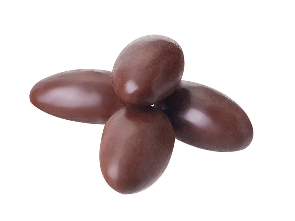 Миндаль в молочной шоколадной глазури Glazura, 140 гр