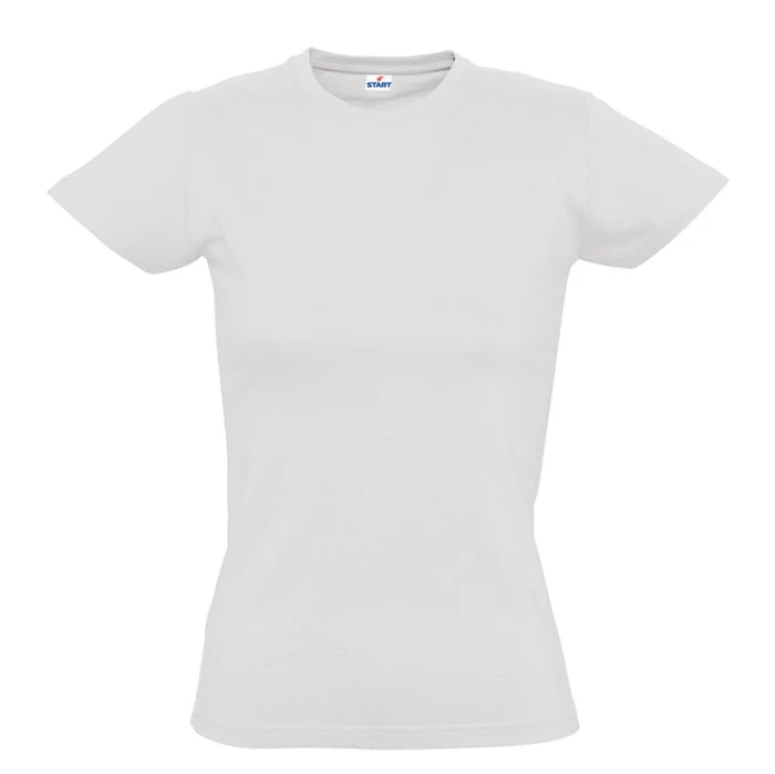 Футболка"Fancy" - 140 г/м2, 100% хлопок, белый_S