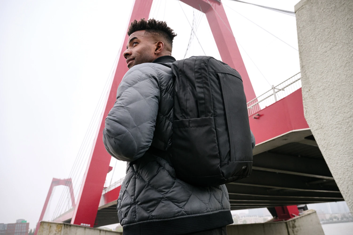 Рюкзак для ноутбука Swiss Peak Edin из rPET Aware™, 15.6"