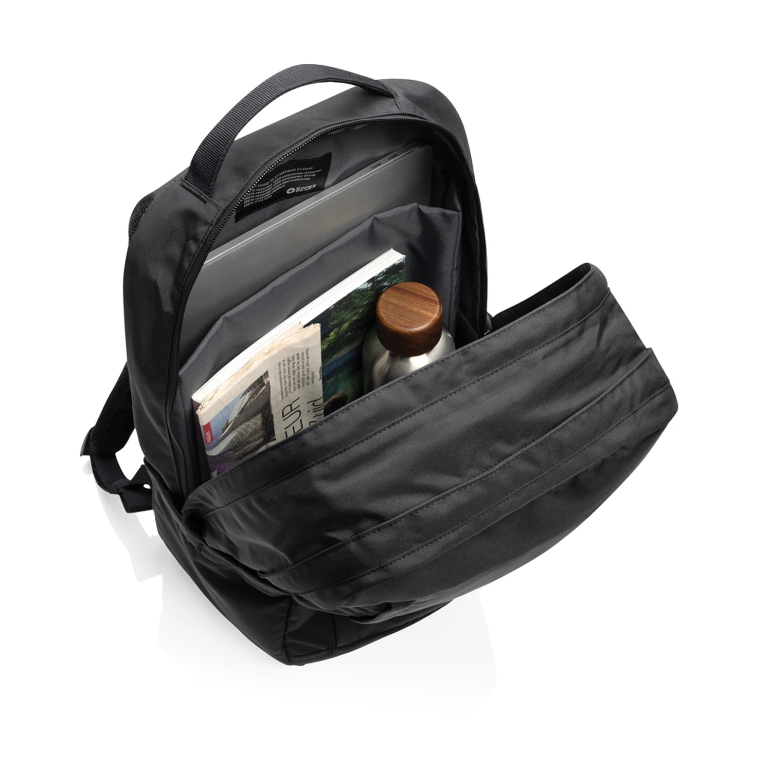 Рюкзак для ноутбука Swiss Peak Edin из rPET Aware™, 15.6"