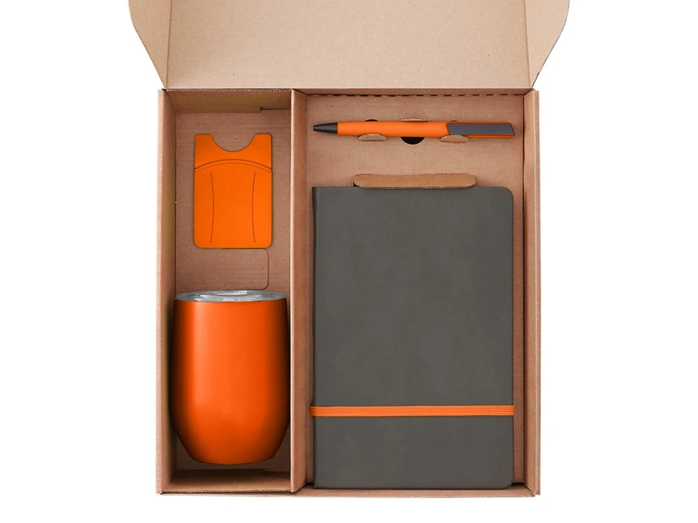 Набор Refreshment с термокружкой, блокнотом, ручкой и ланчбоксом