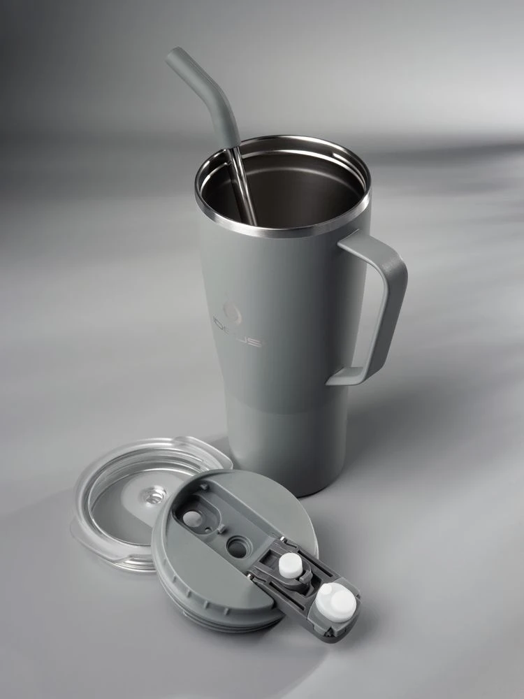 Термостакан Kasumigaoka, серый