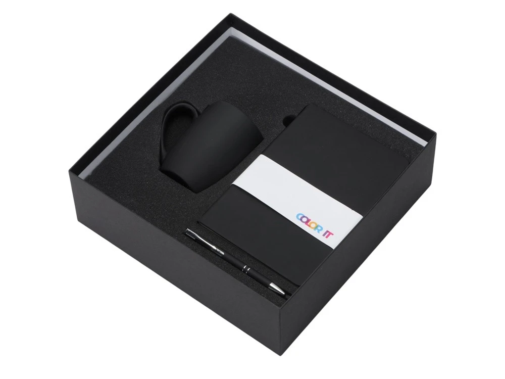 Подарочный набор COLOR IT с блокнотом, ручкой и кружкой