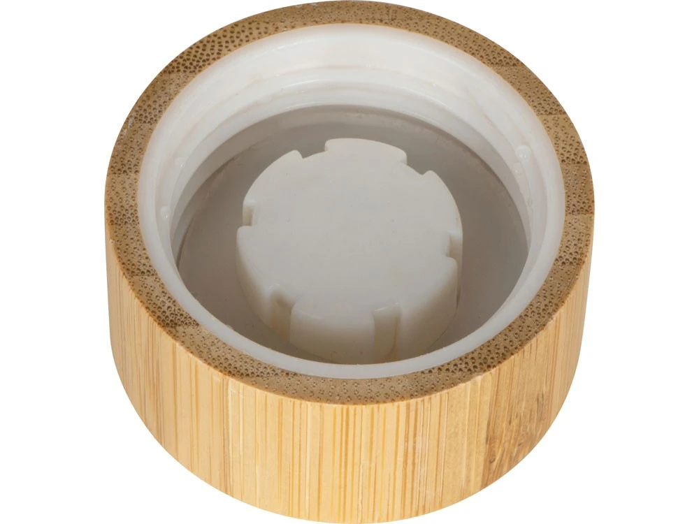 Бутылка из переработанного пластика rPET Kato Bamboo с бамбуковой крышкой, 500 мл