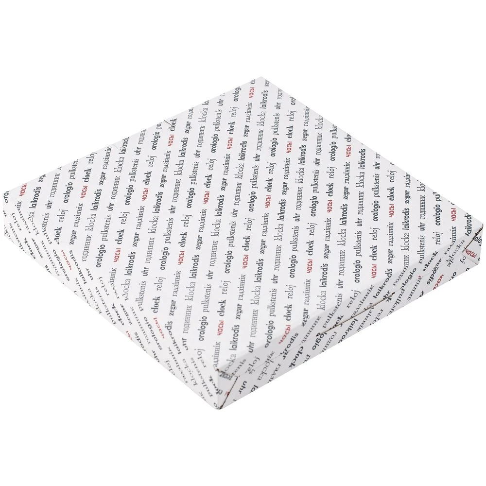 Часы настенные Vivid Large, оранжевые