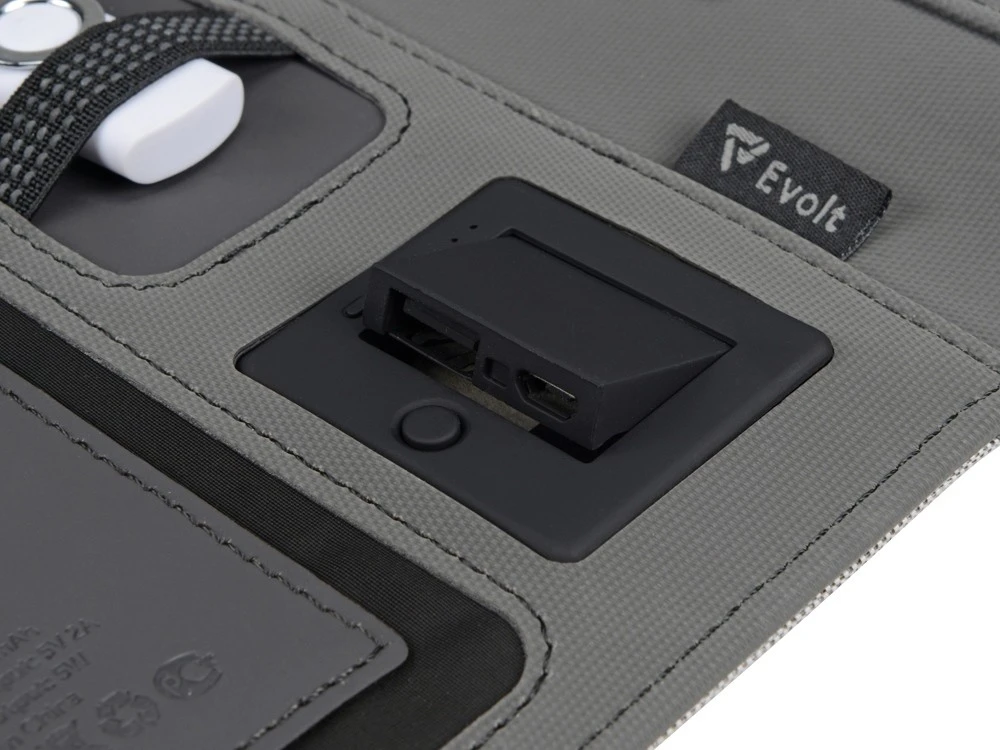 Органайзер с беспроводной зарядкой Powernote, 5000 mAh