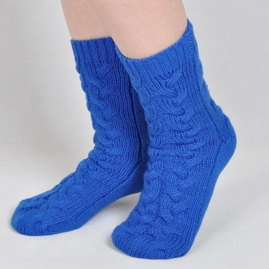 Носки подарочные "Irish", темно-синий_М, акрил