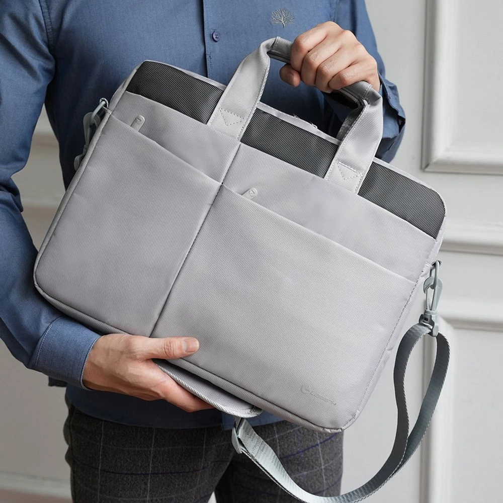 Сумка для ноутбука L244, светло-серая