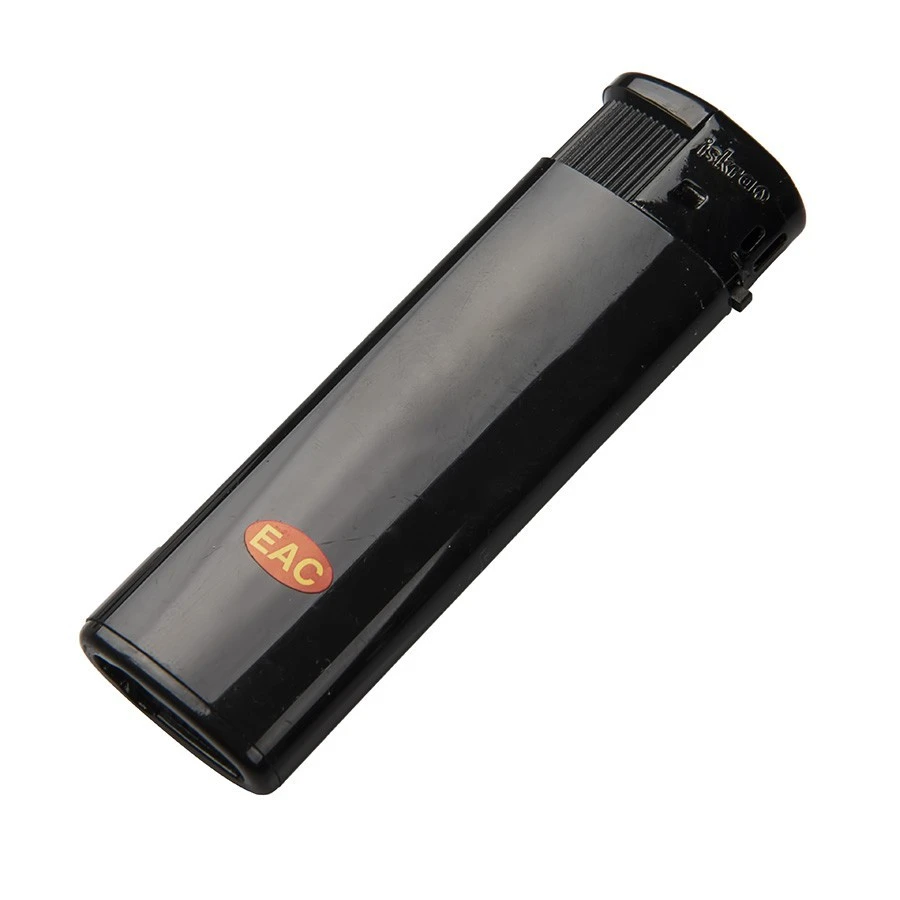 Зажигалка пьезо ISKRA, синяя, 8,24х2,52х1,17 см, пластик/тампопечать