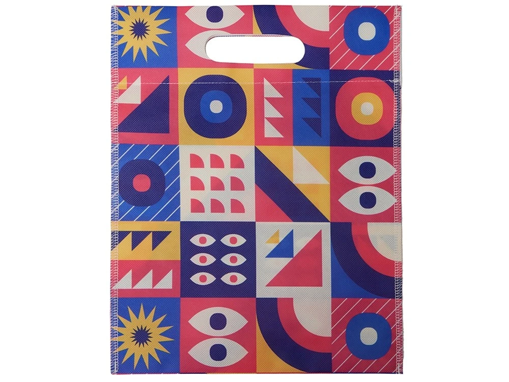 Сумка для выставок из нетканого материала PET с возможностью полноцветной печати