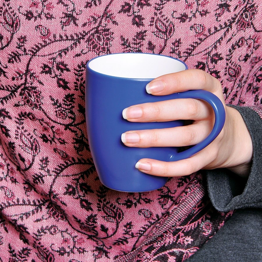 Кружка "Milar", синий, 350мл, фарфор