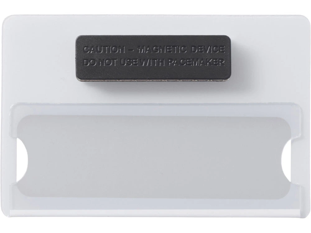 Магнитный пластиковый бейдж