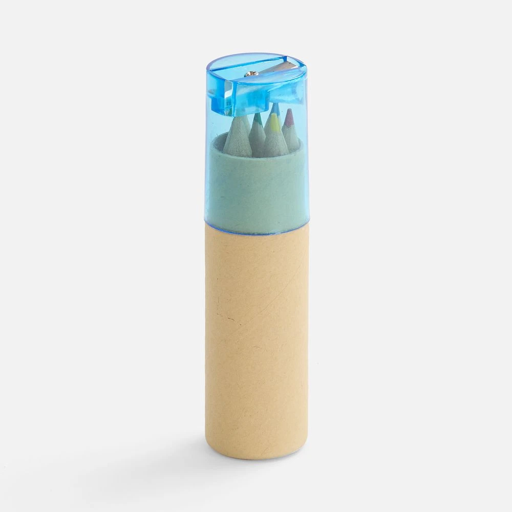 Набор карандашей Pencilvania Office с точилкой, синий