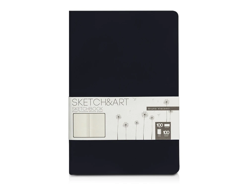 Скетчбук Sketch & Art 100 г/м2, soft-touch