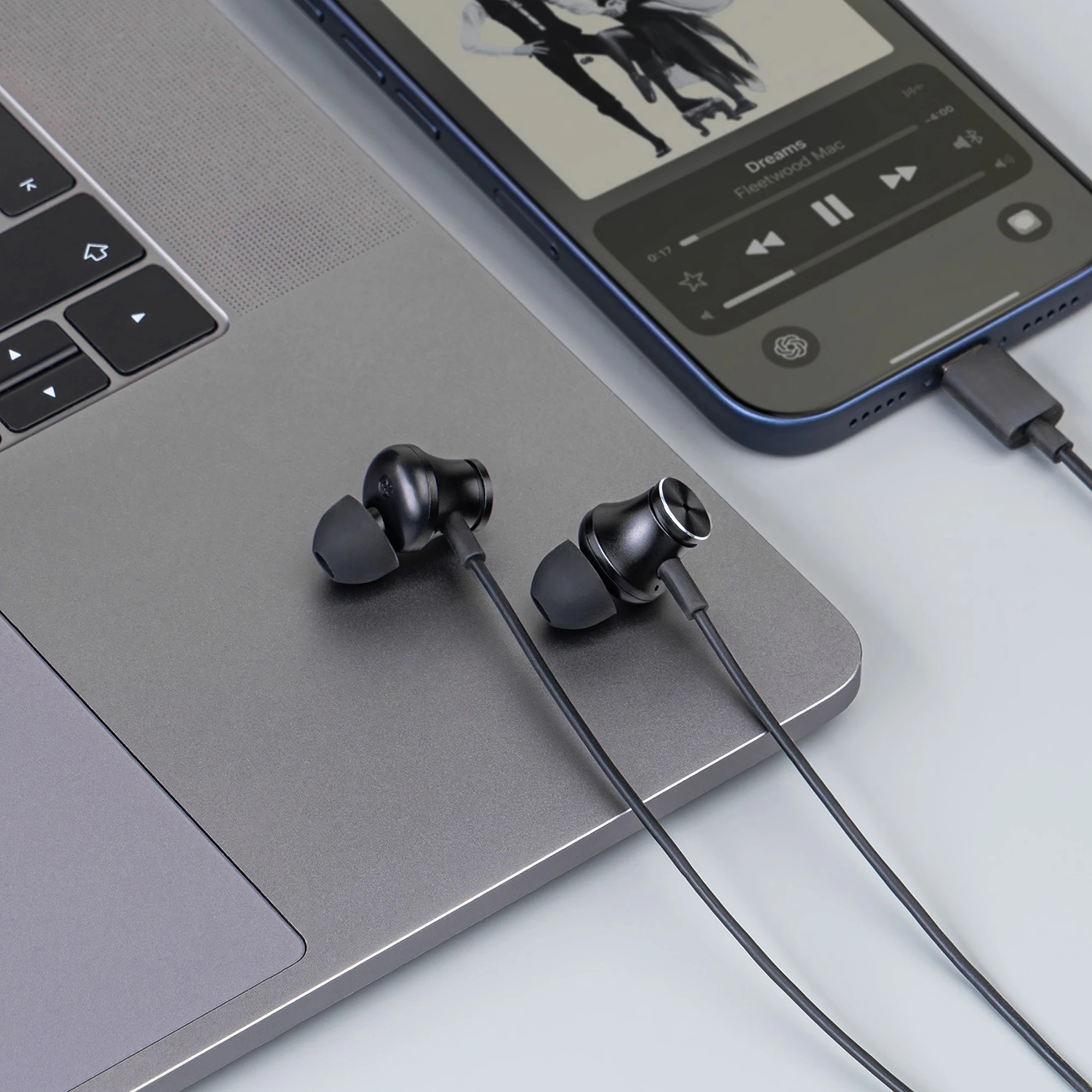 Стереогарнитура Stereo Aura ANC, USB-C