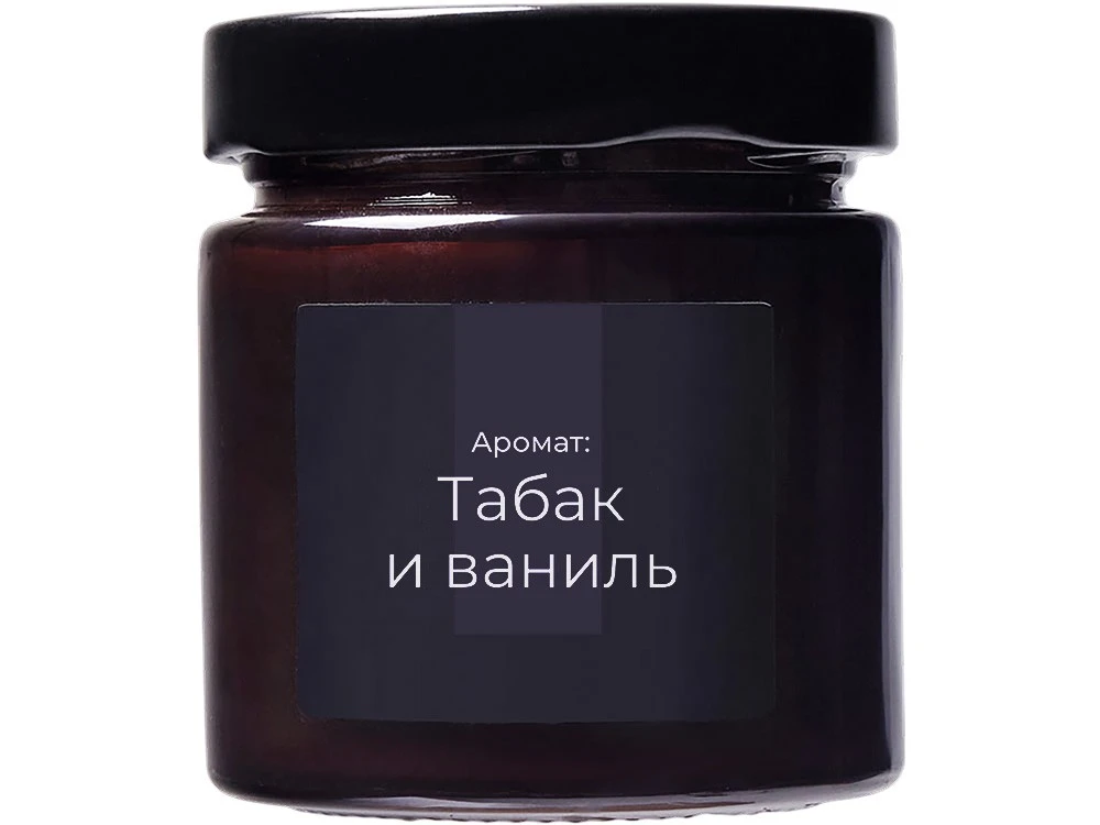 Свеча ароматическая Noella, табак и ваниль