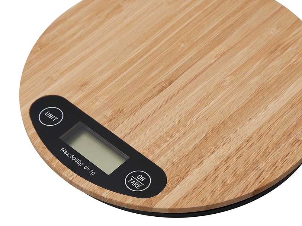 Бамбуковые кухонные весы Scale