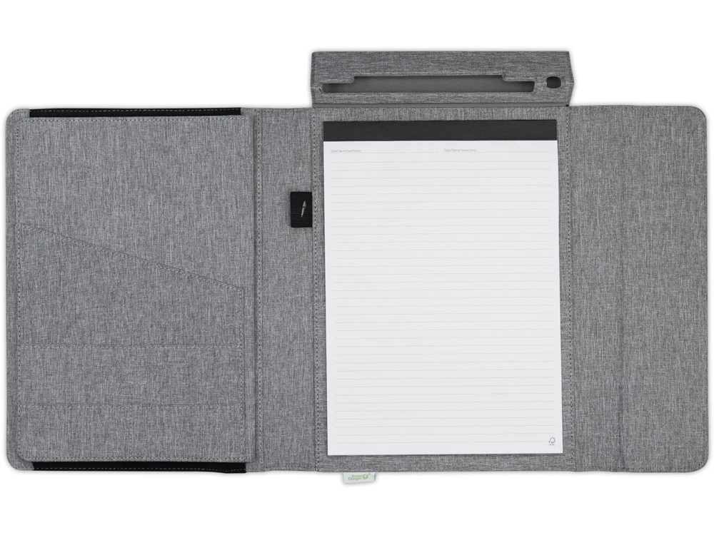 Портфолио А4 из RPET NotyFolio Eco с отделением для ноутбука 13