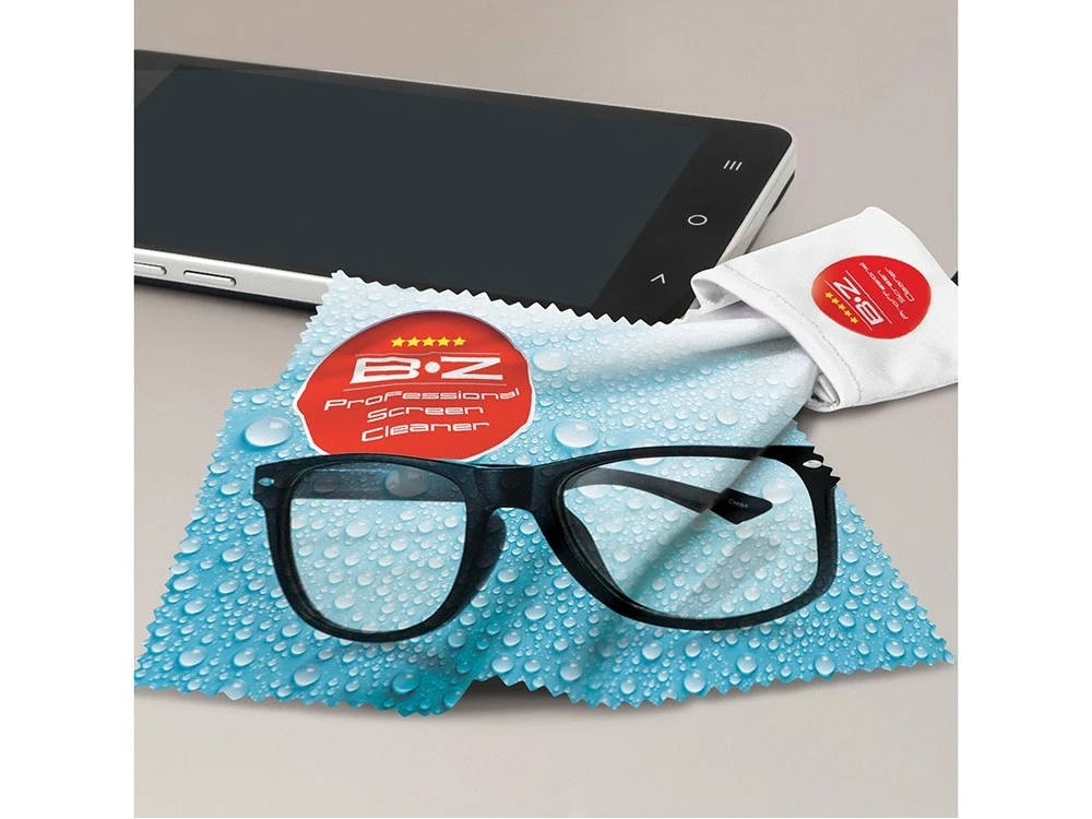 Очищающая салфетка в чехле с возможностью полноцветной печати