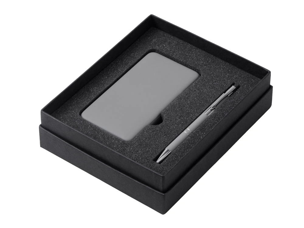 Подарочный набор Color it с металлической ручкой и повербанком