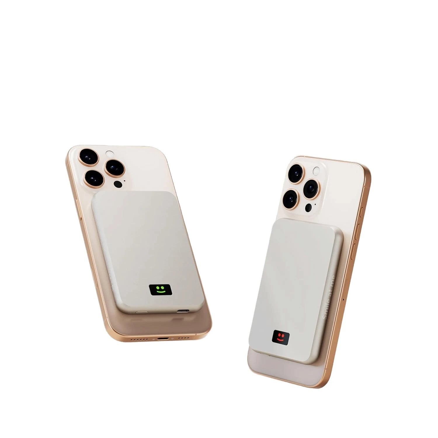 Внешний беспроводной аккумулятор Xoopar Smile с MagSafe и зеркалом, 5000 мА·ч