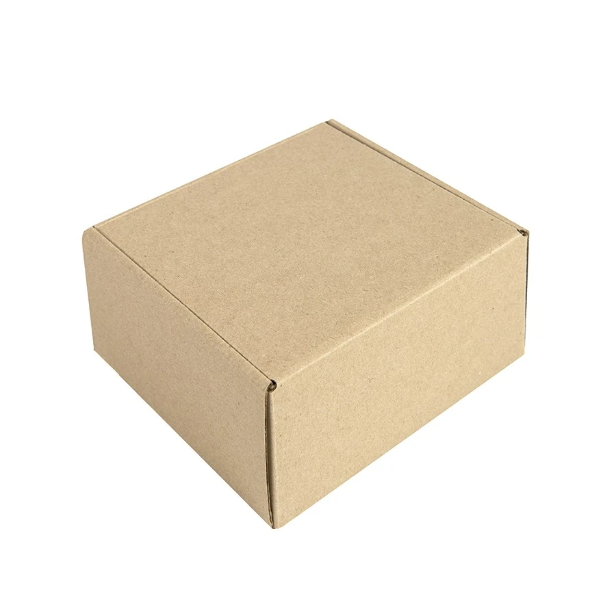 Коробка подарочная mini BOX, размер 17,5 x 15,5 x 8 см, картон МГК бур., самосборная