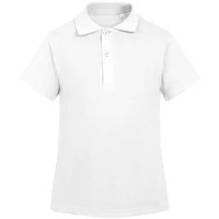 Рубашка поло детская Virma Kids, белая, 8 лет