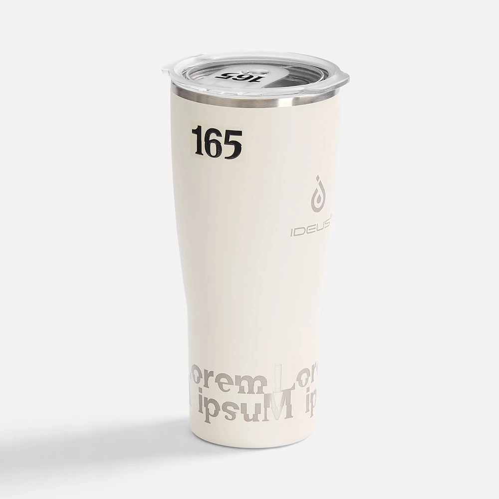 Термостакан Kasumigaoka, белый (молочный)