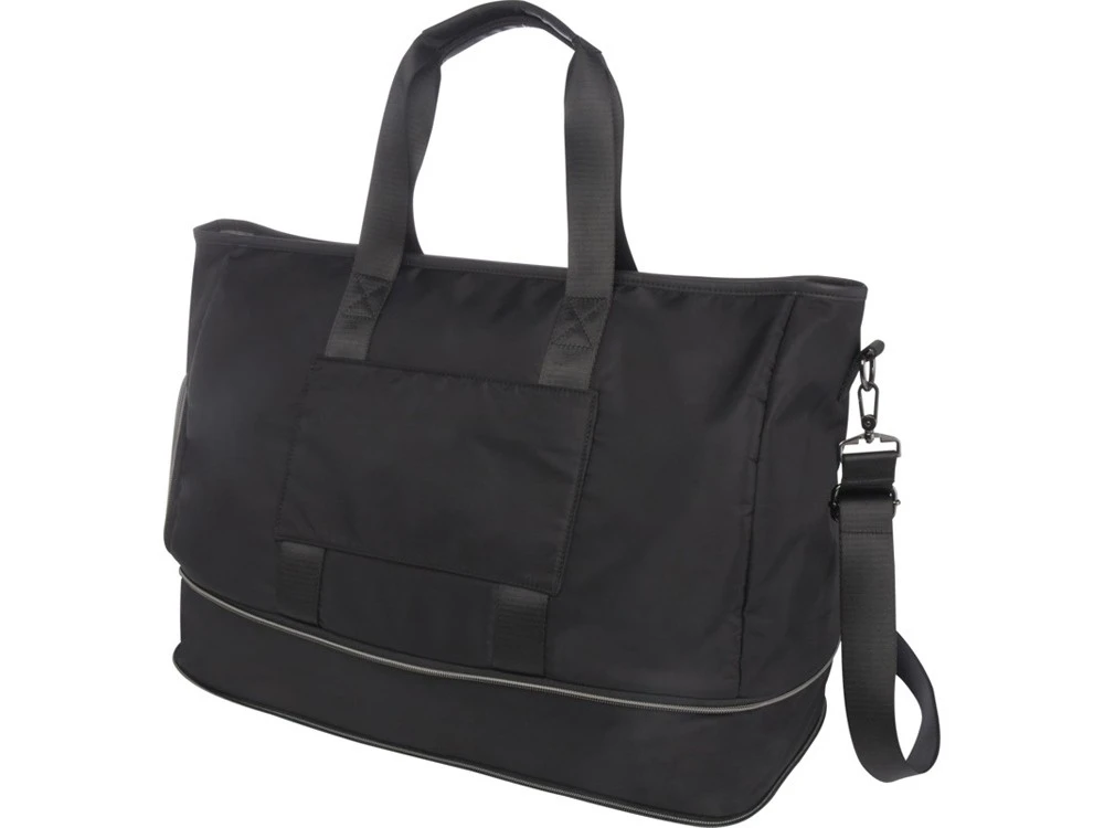 Спортивная сумка Rhine из переработанного материала с возможностью расширения