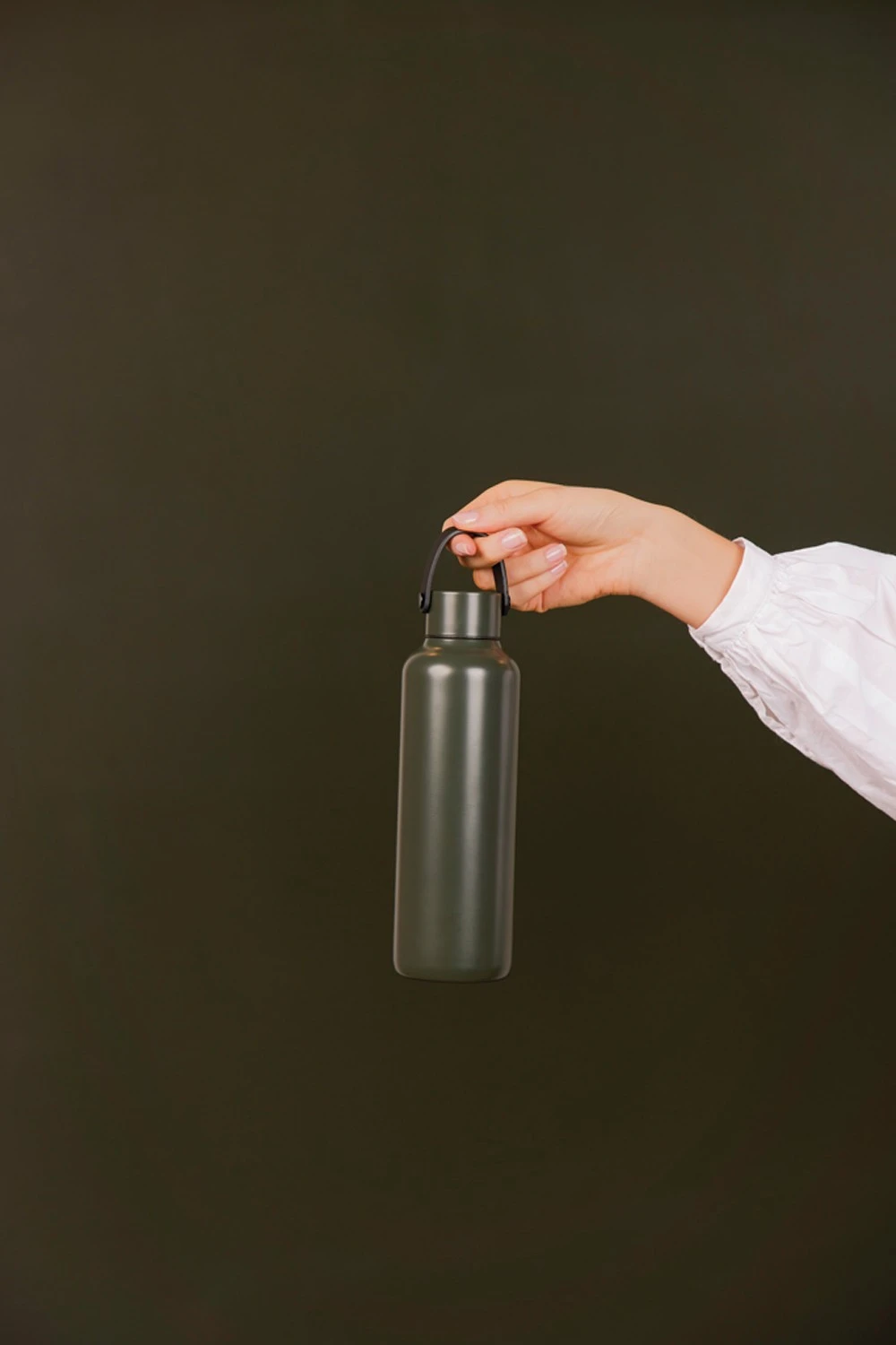 Термобутылка VINGA Baltimore из переработанной стали RCS, 600 мл