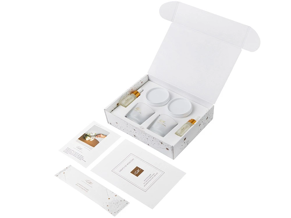 Набор для создания 2-х ароматических свечей: амбра и табак/маракуйя, сандал и пачули