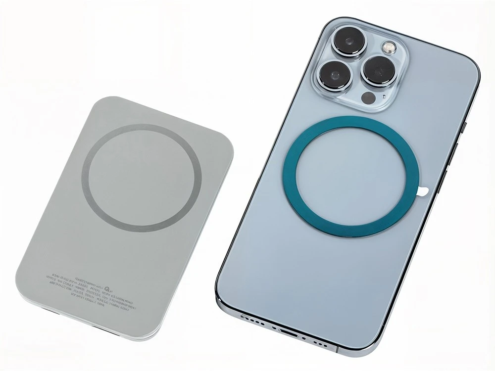 Магнитный беспроводной внешний аккумулятор с быстрой зарядкой QC/PD 20 Вт MagnetIQ, 5000 mAh