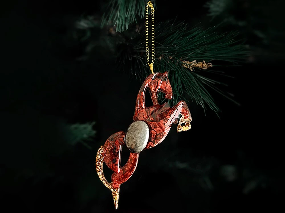 Елочная игрушка Лошадь