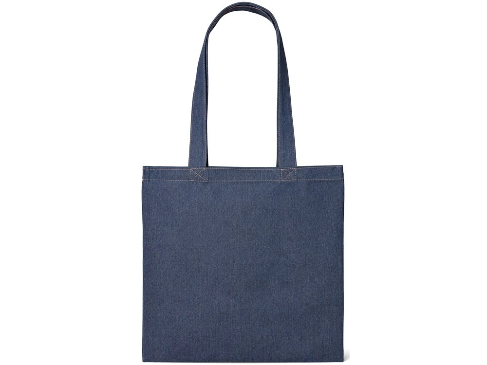 Джинсовая сумка-шоппер Indigo с широкими лямками