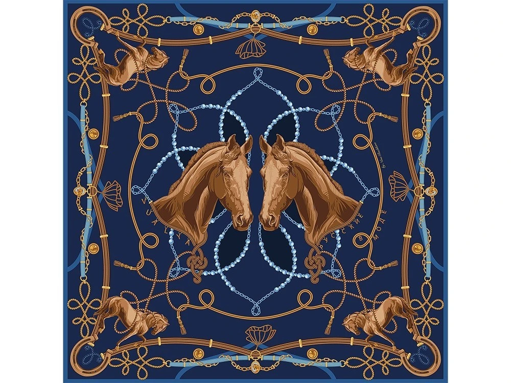 Платок Конный клуб