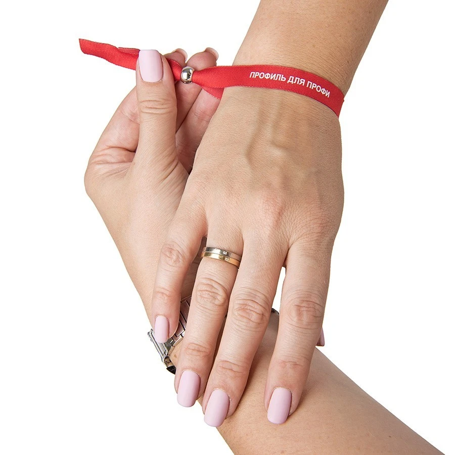 Промо-браслет MENDOL, 34,5х1,2см, синий, полиэстер