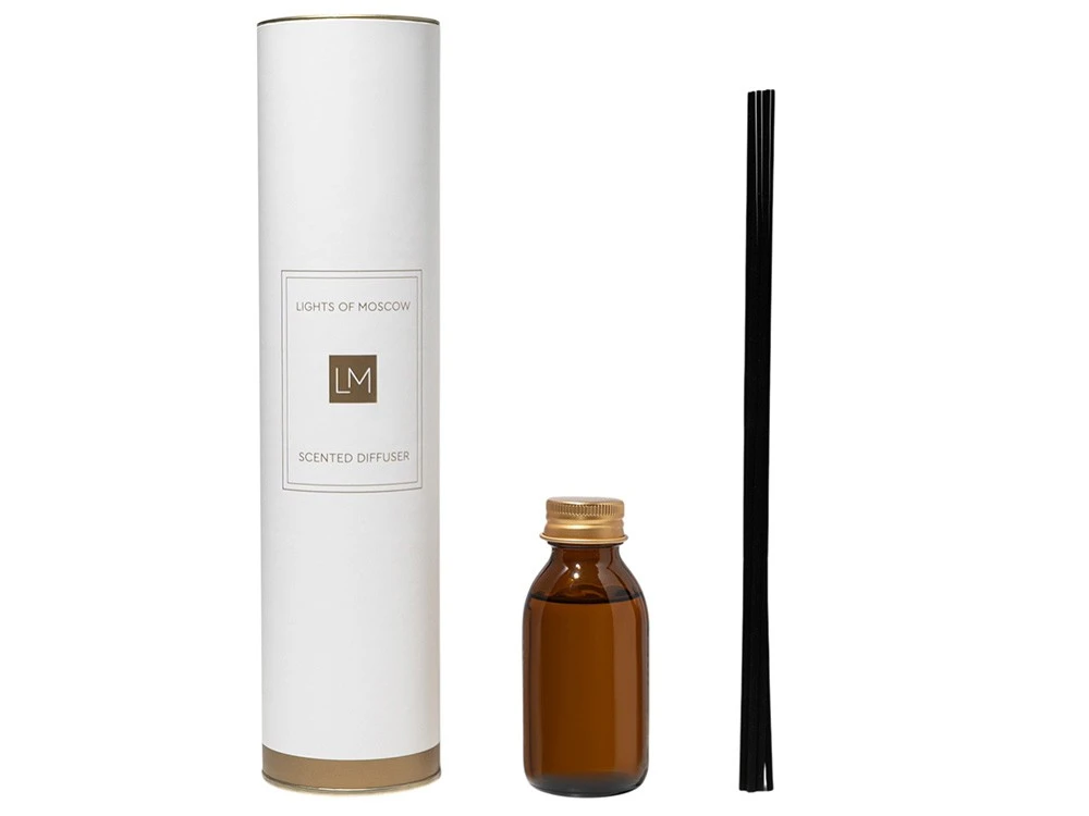 Ароматический диффузор с палочками, черный перец и амбра, нероли, 100 мл