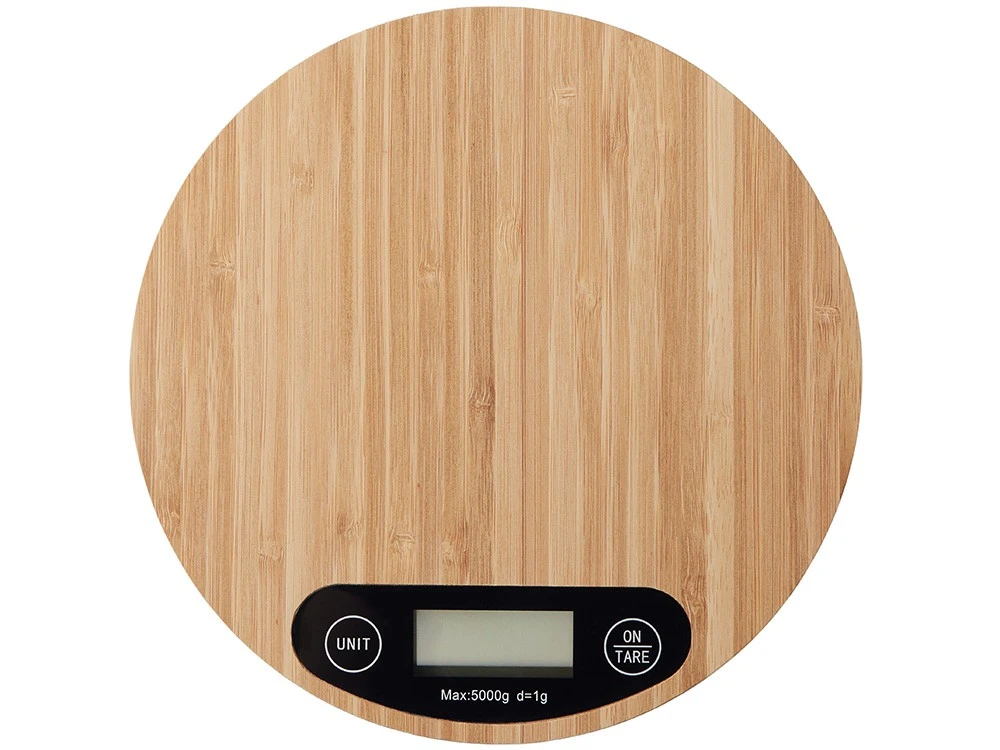 Бамбуковые кухонные весы Scale
