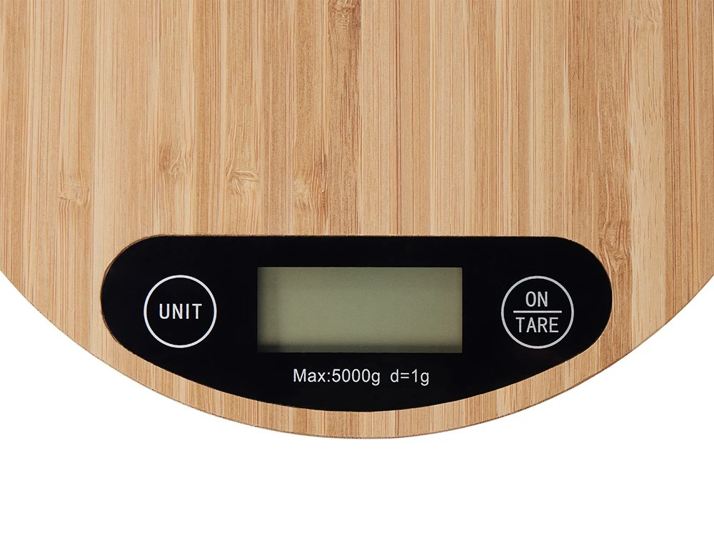 Бамбуковые кухонные весы Scale