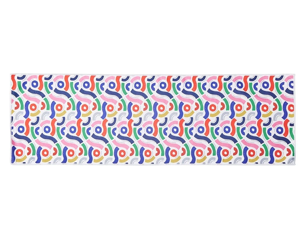 Полотенце из микрофибры с возможностью полноцветной сублимационной печати с одной стороны  30*100 см