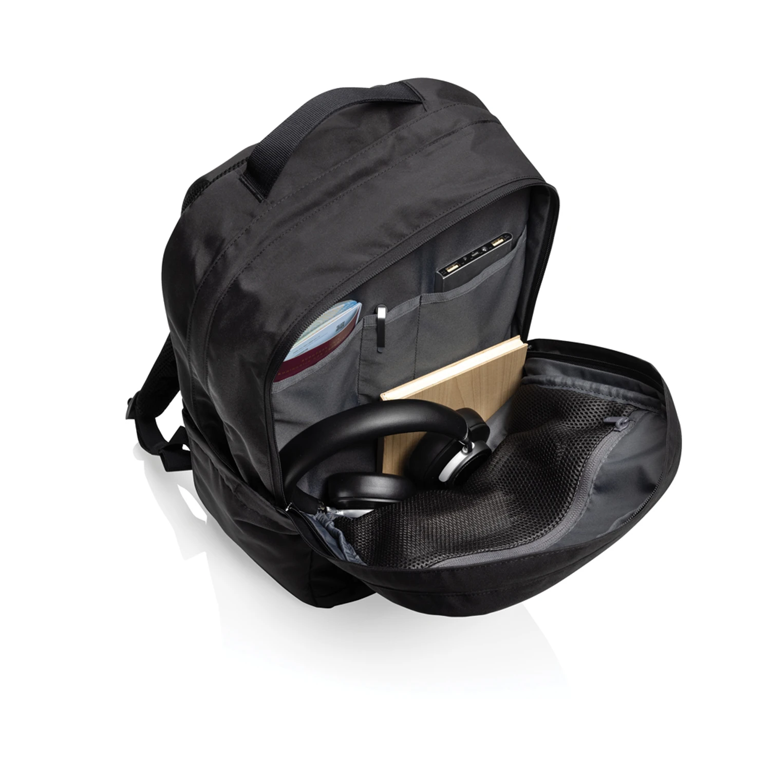 Рюкзак для ноутбука Swiss Peak Edin из rPET Aware™, 15.6"