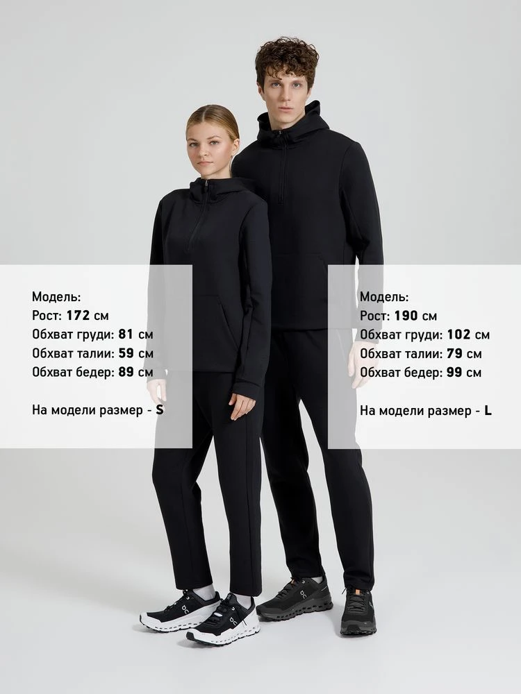 Анорак унисекс Lovi, черный