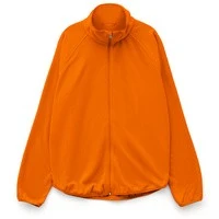 Куртка флисовая унисекс Fliska, оранжевая, размер XL/XXL