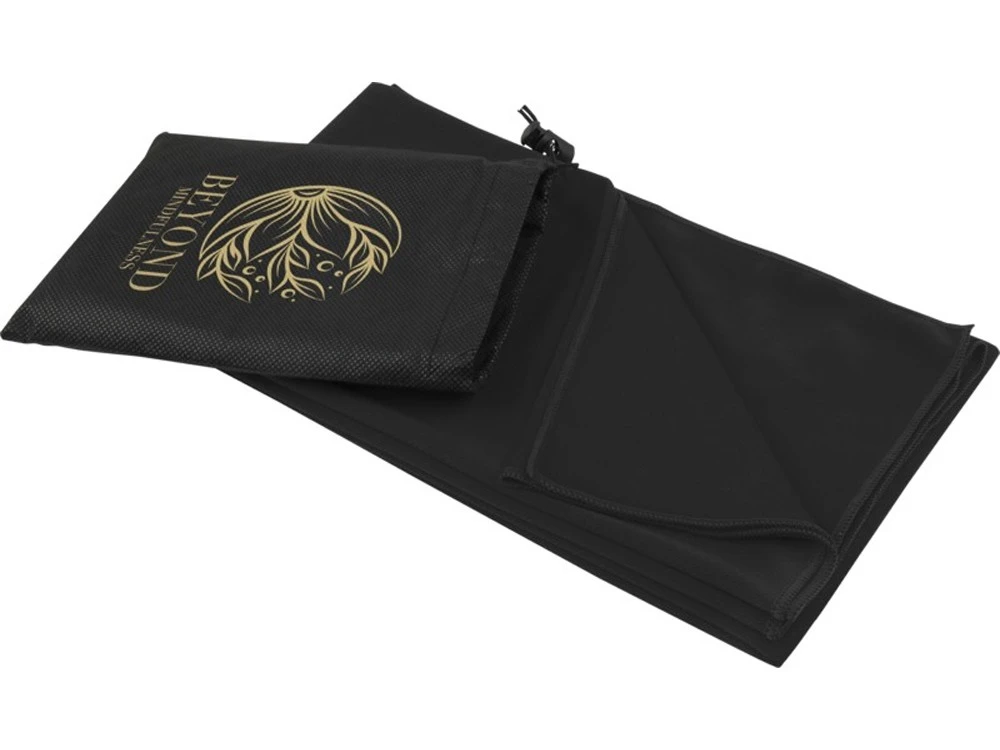 Полотенце спортивное Lucas из переработанного полиэстера, 50х100 см