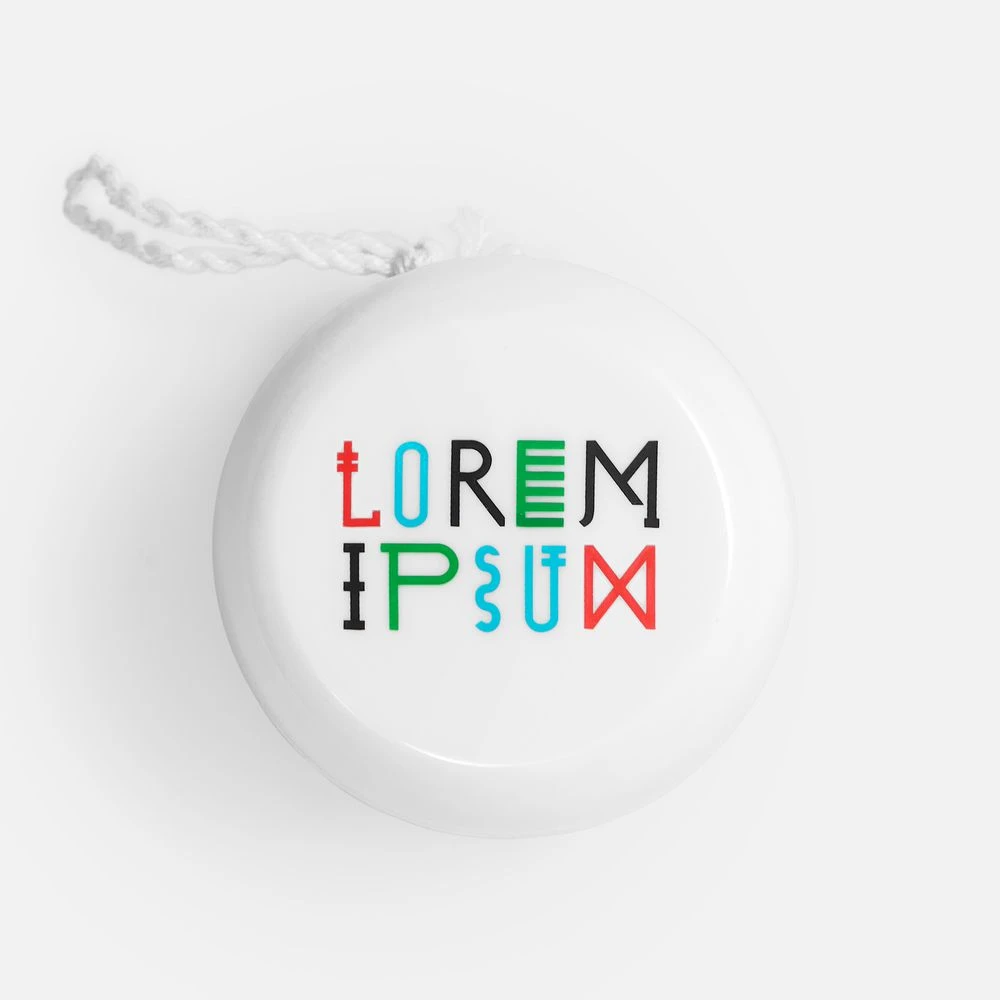 Антистресс-игрушка йо-йо Loopy, белая