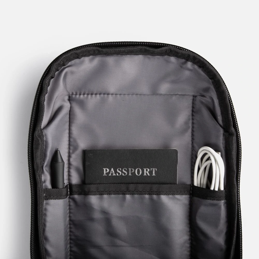 Рюкзак на одно плечо Solnex, черный