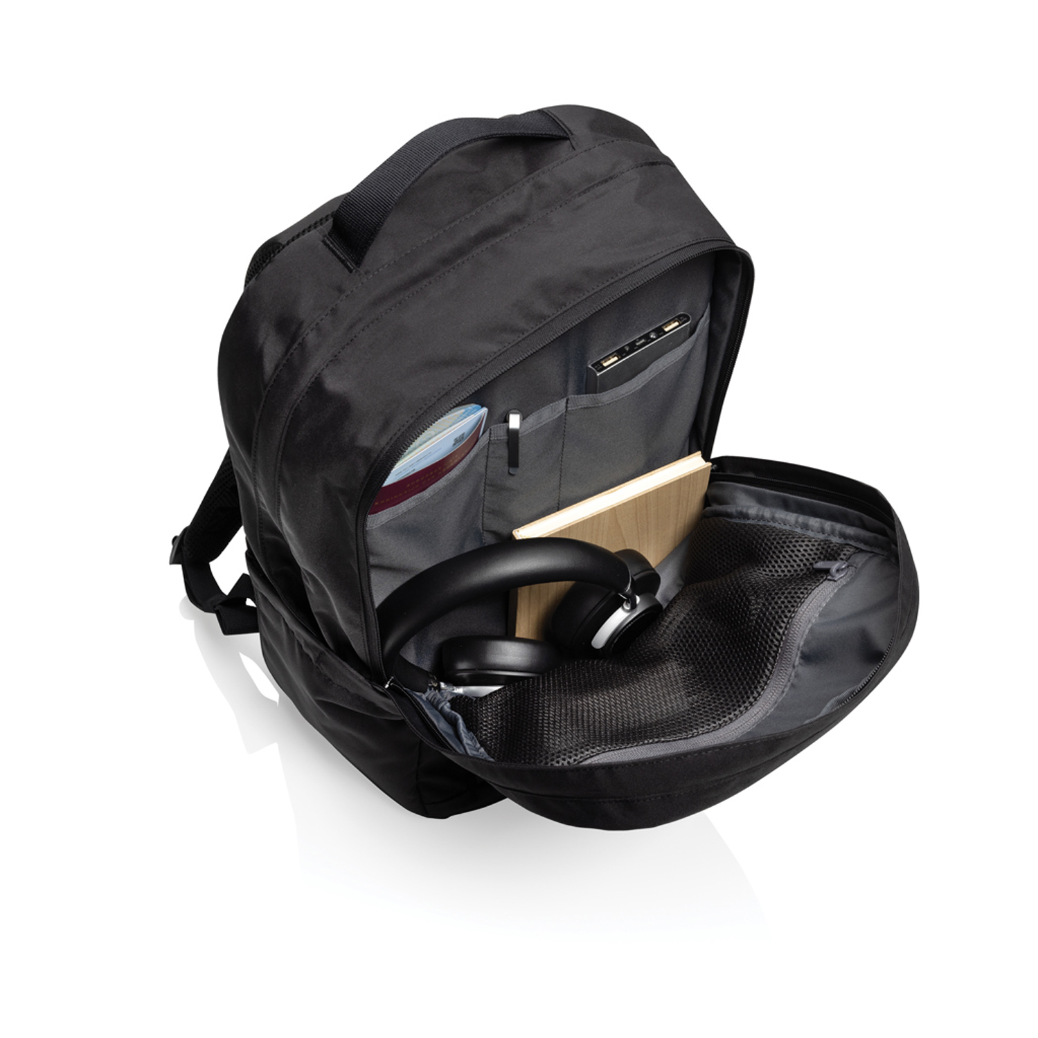 Рюкзак для ноутбука Swiss Peak Edin из rPET Aware™, 15.6"
