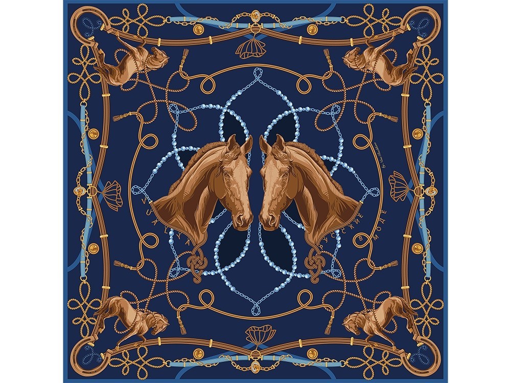 Платок Конный клуб