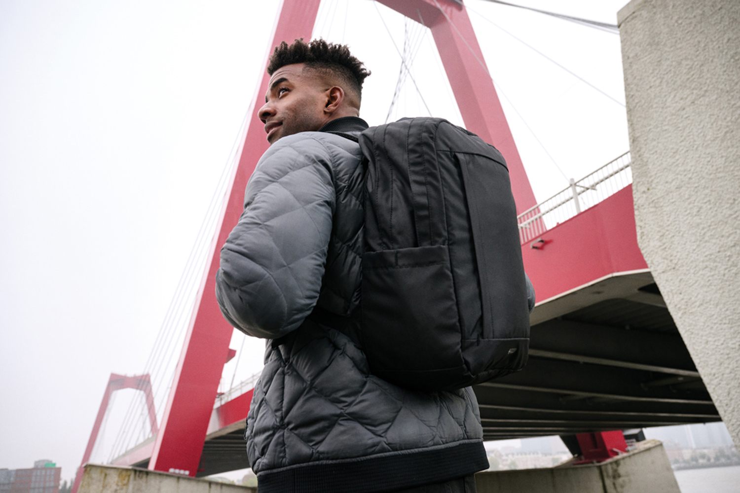 Рюкзак для ноутбука Swiss Peak Edin из rPET Aware™, 15.6"
